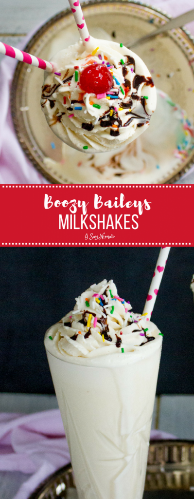 This Boozy Baileys Milkshake proves that milkshakes aren't just for kids! Made with vanilla ice cream, creme de cacao, and of course, Baileys, you can have your fun and eat it too!