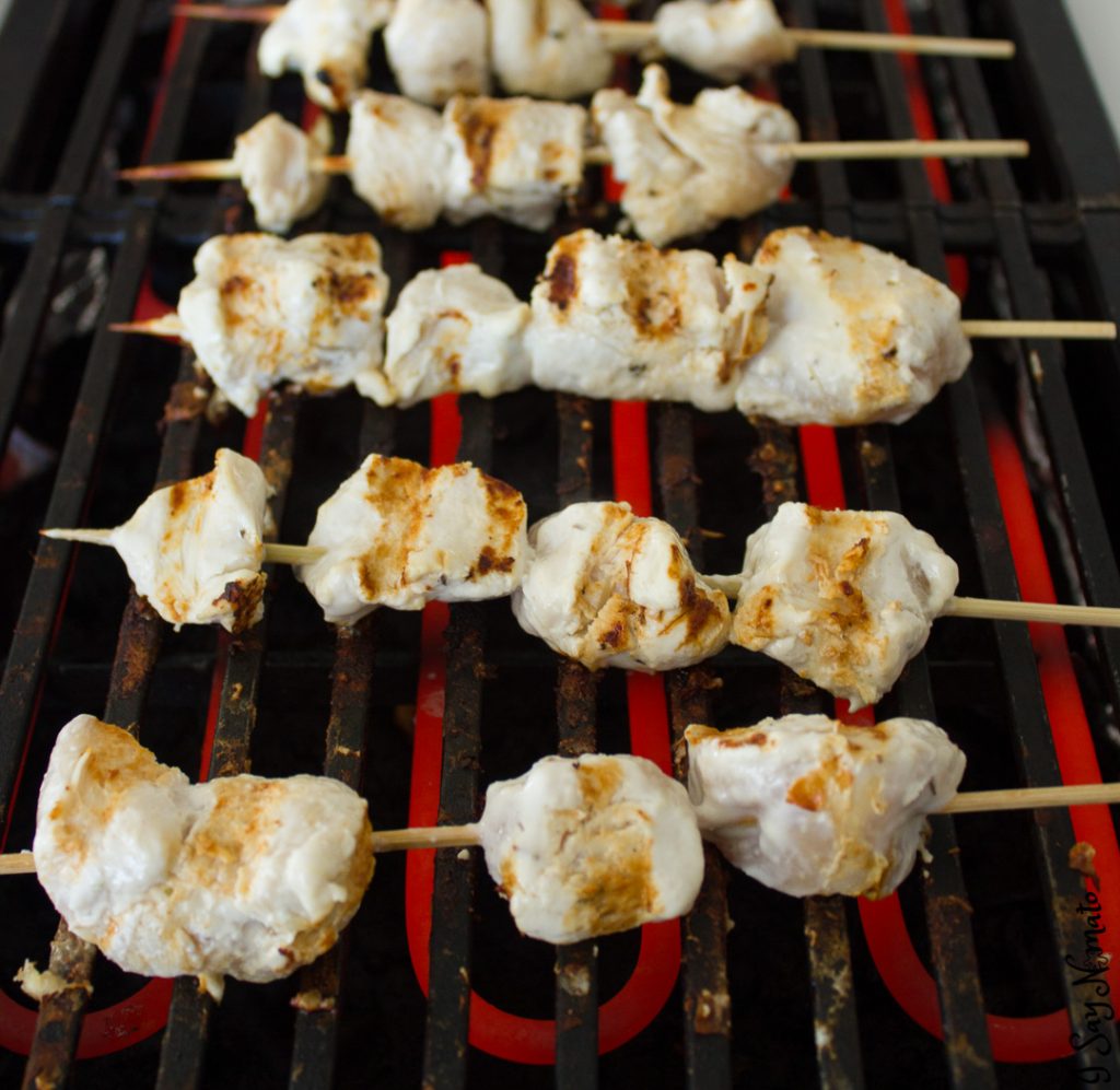 Enjoy a taste of Greece with these marinated Mediterranean Chicken Kebabs! Marinated in yogurt and mixed spices overnight and grilled to perfection, they're juicy, tender, and incredibly flavourful. 