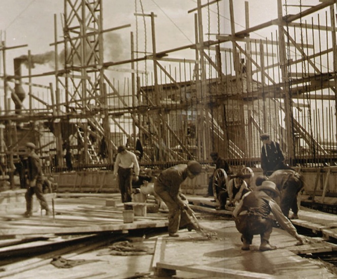 Original Construction, Circa 1913