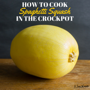 How To Cook Spaghetti Squash in the Crockpot