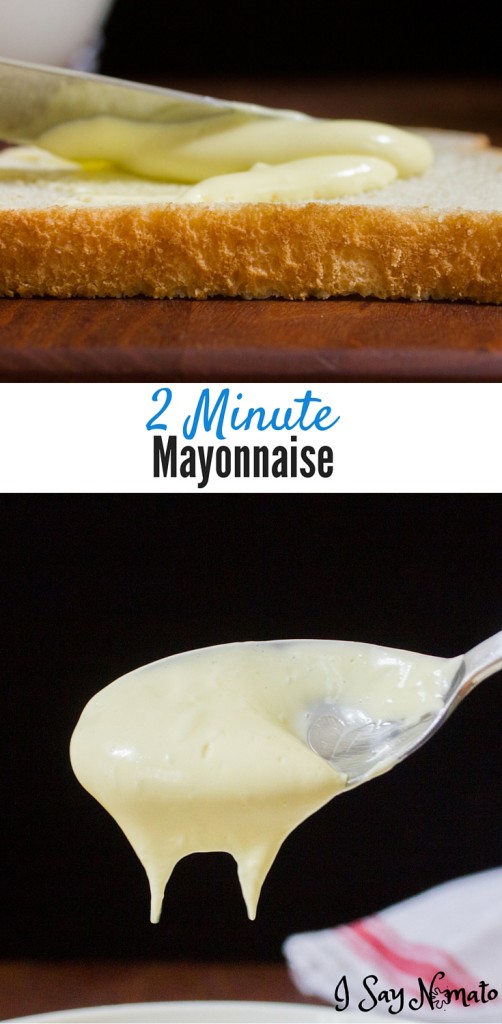 2 Minute Mayonnaise - I Say Nomato Nightshade Free Food Blog