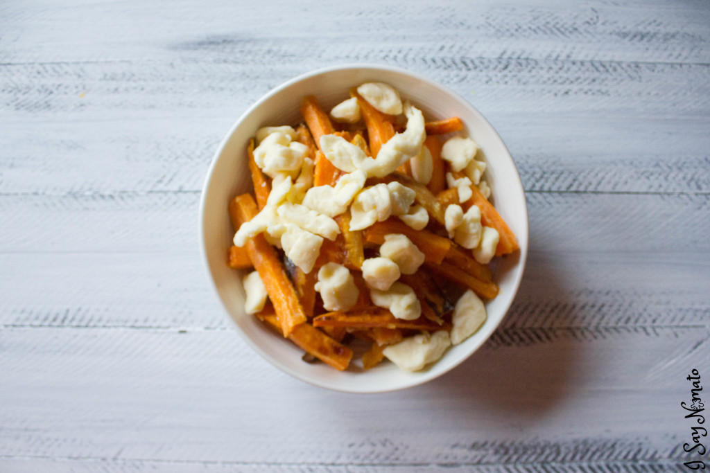 Sweet Potato Poutine - I Say Nomato Nightshade Free Food Blog