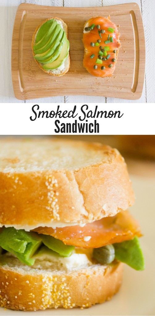 Smoked Salmon Sandwich - I Say Nomato Nightshade Free Food Blog