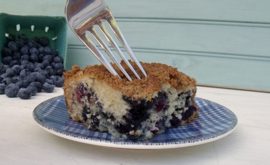 Heathers Blueberry Cake - Guest Post from the Bluenose Baker
