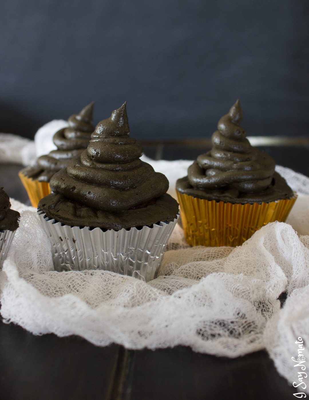 Harry Potter Inspired Sorting Hat Cupcakes - I Say Nomato
