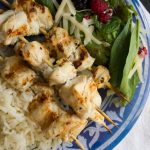 Enjoy a taste of Greece with these marinated Mediterranean Chicken Kebabs! Marinated in yogurt and mixed spices overnight and grilled to perfection, they're juicy, tender, and incredibly flavourful.