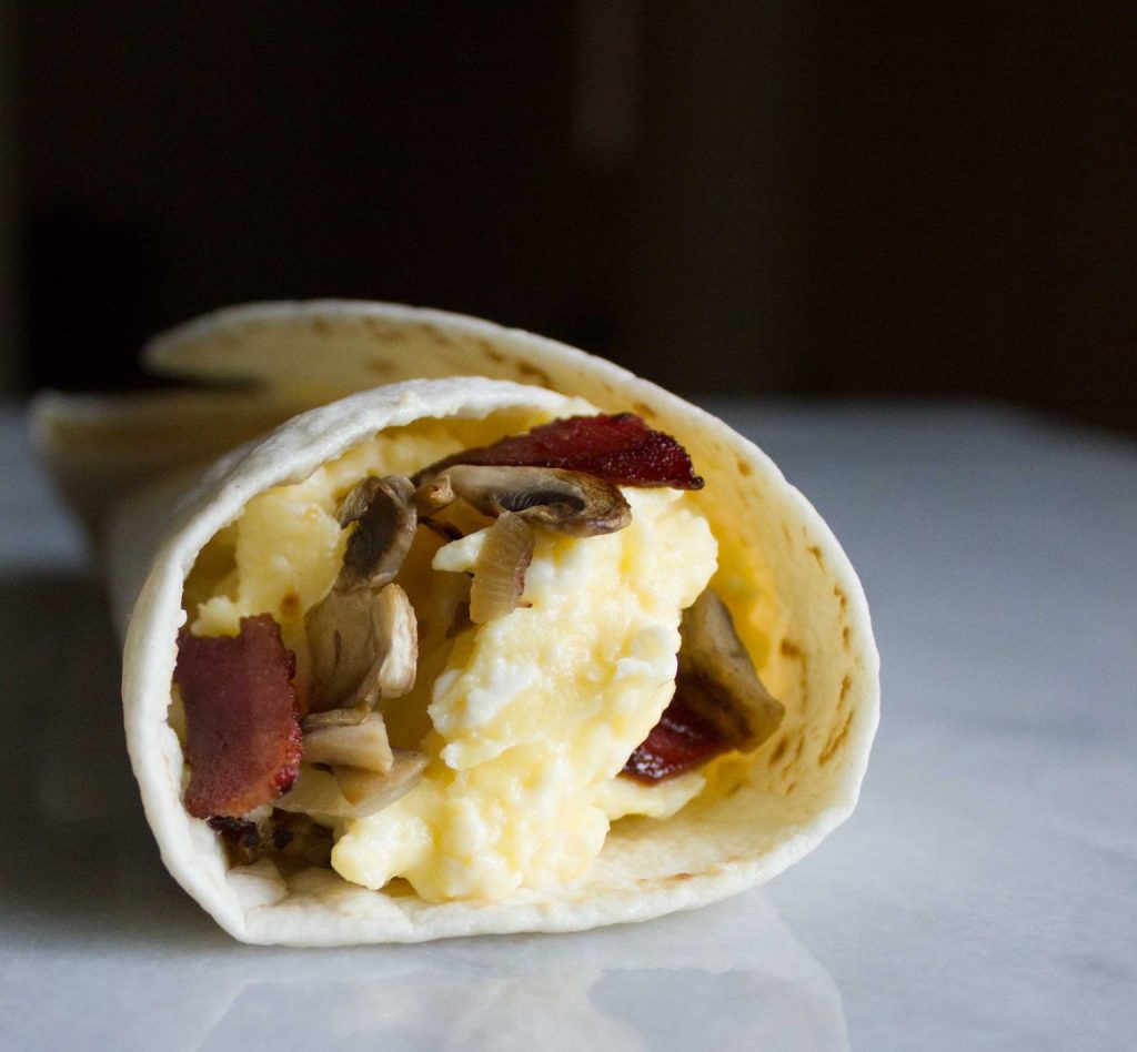 This Breakfast Egg Wrap is the perfect way to start your morning. Full of delicious local eggs, it's great to #wakeuptoyellow!