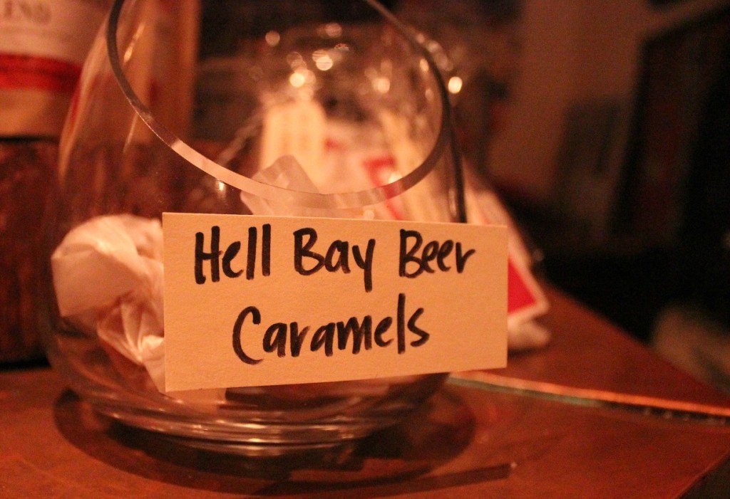Rhubarb Hell Bay Beer Caramels