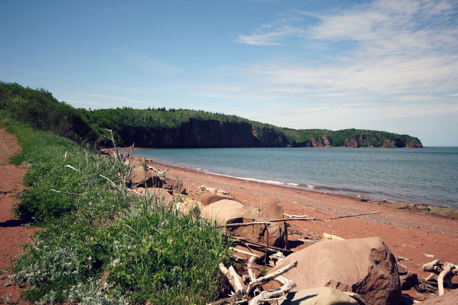 Kayak the bay of fundy Advocate Harbour