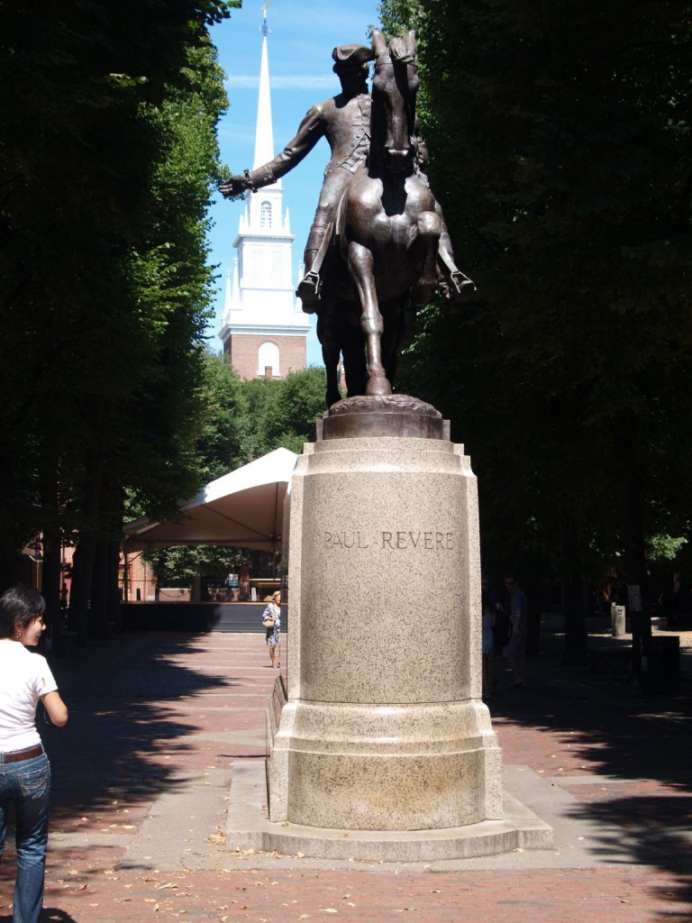Paul Revere Statue Boston